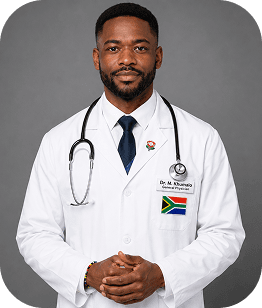 A general physician from South Africa
